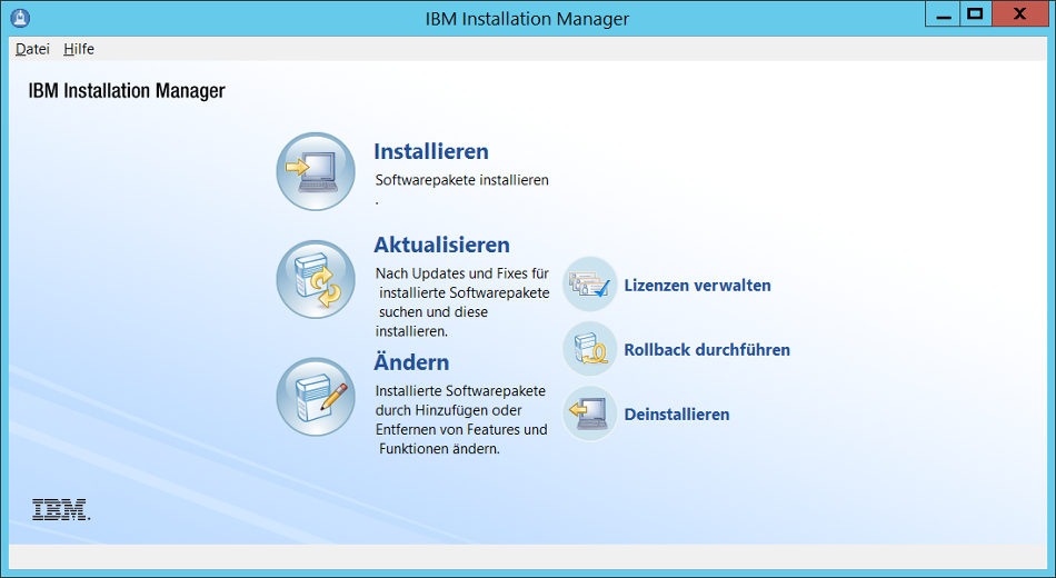 Installation Manager